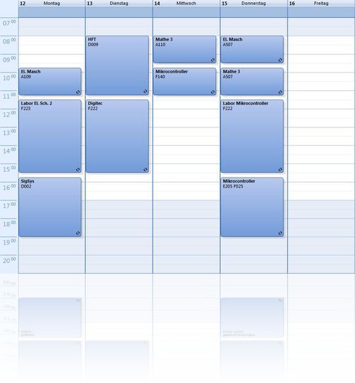 stundenplan